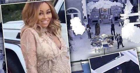 rob kardashian blac chyna pregnant baby shower photos