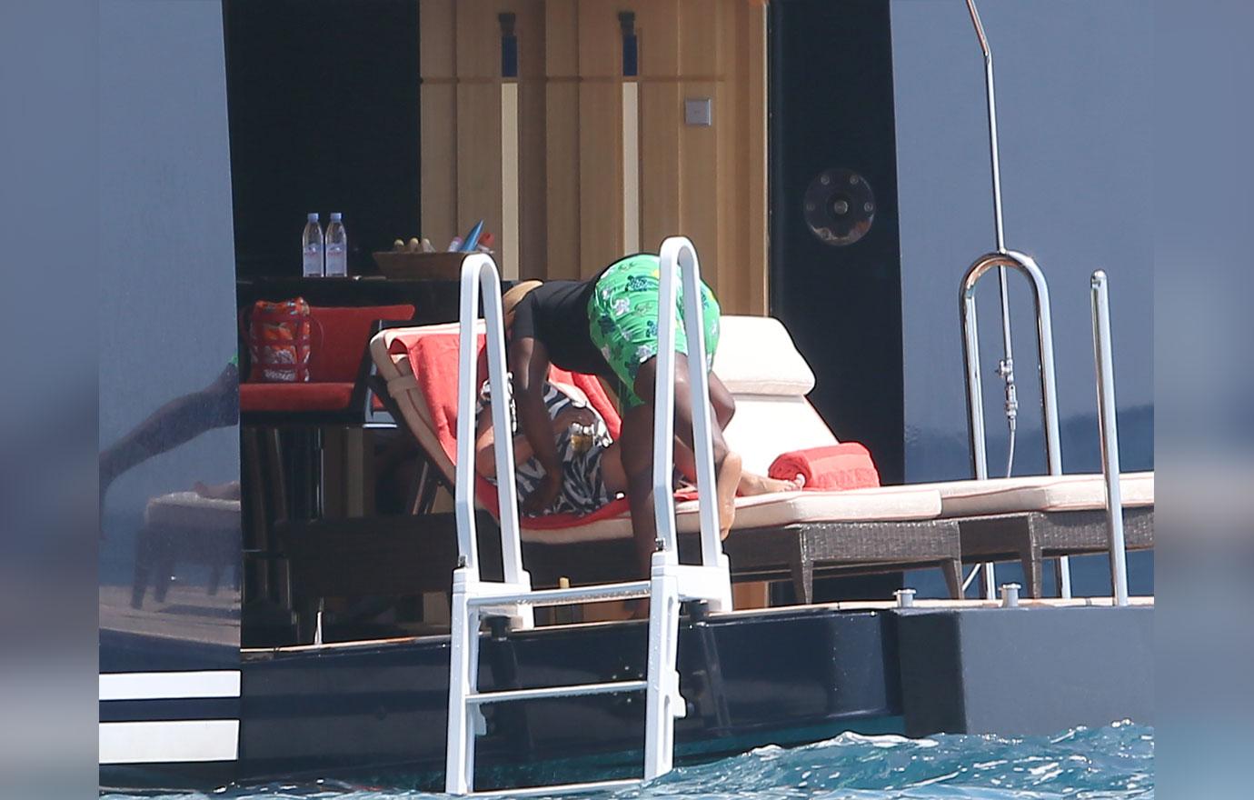 Kris Jenner Flaunts Body In France Swimsuit Pics