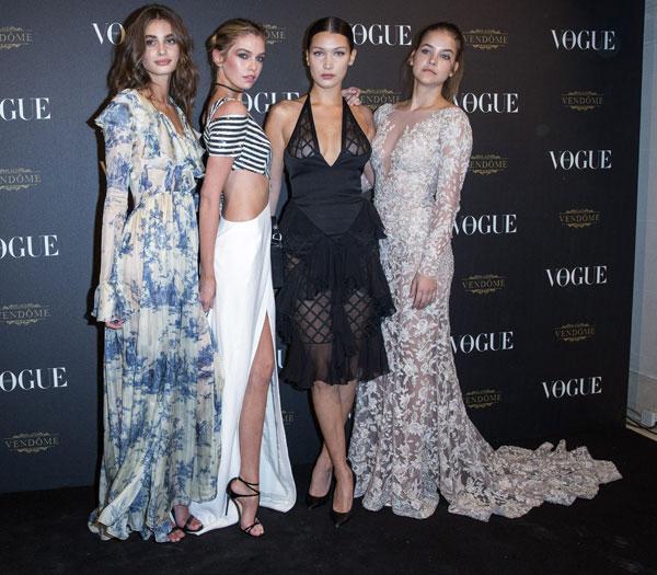 Celebrities Attend The Vogue 95th Anniversary Party