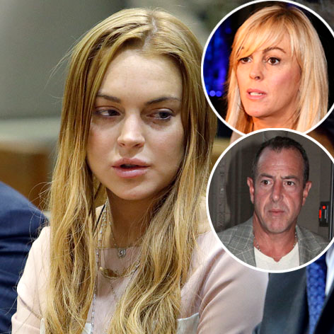 //lindsay michael dina lohan square getty