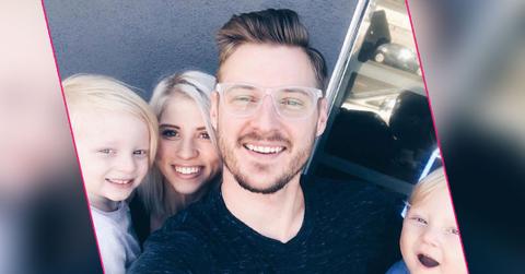 Jarrid Wilson takes a selfie with his family.