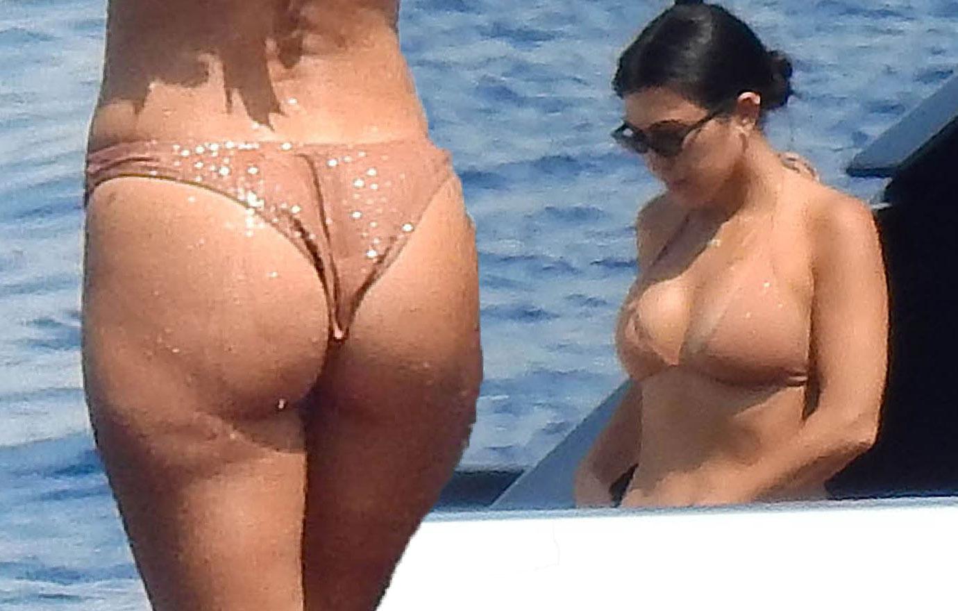 Kourtney Kardashian On Yacht For Daughter Penelope's Birthday
