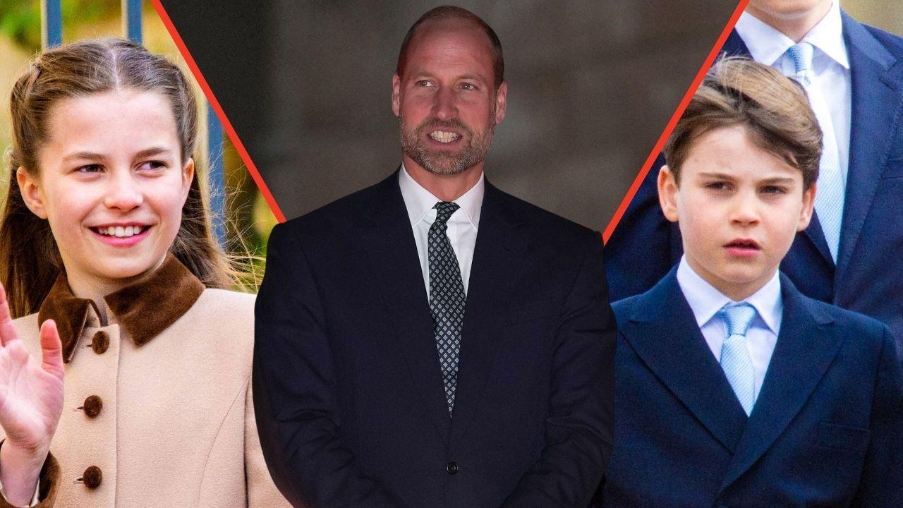 Photo of Princes William, Louis and Princess Charlotte