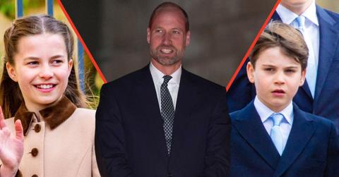 Photo of Princes William, Louis and Princess Charlotte
