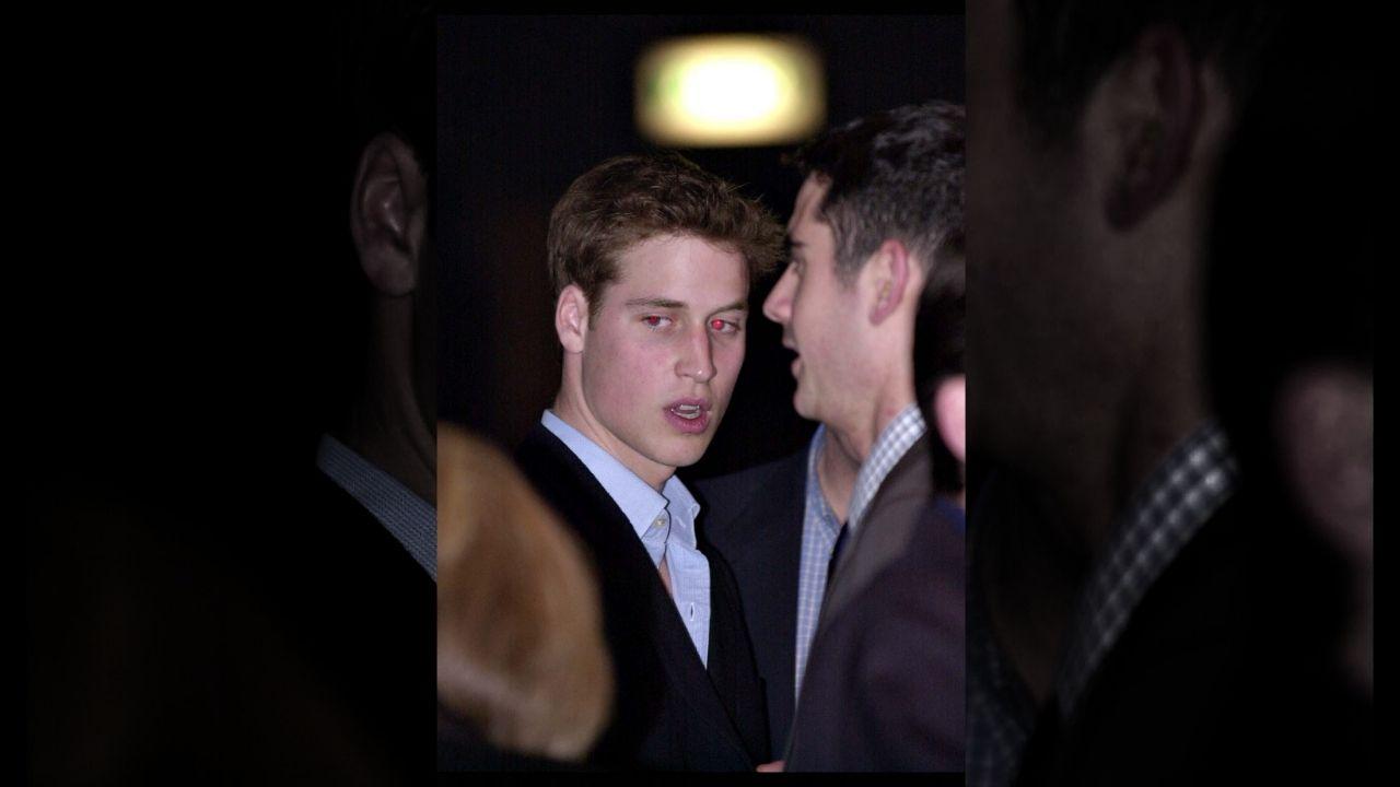 Photo of Prince William with friends