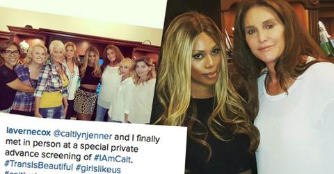 Caitlyn Jenner Laverne Cox Photos