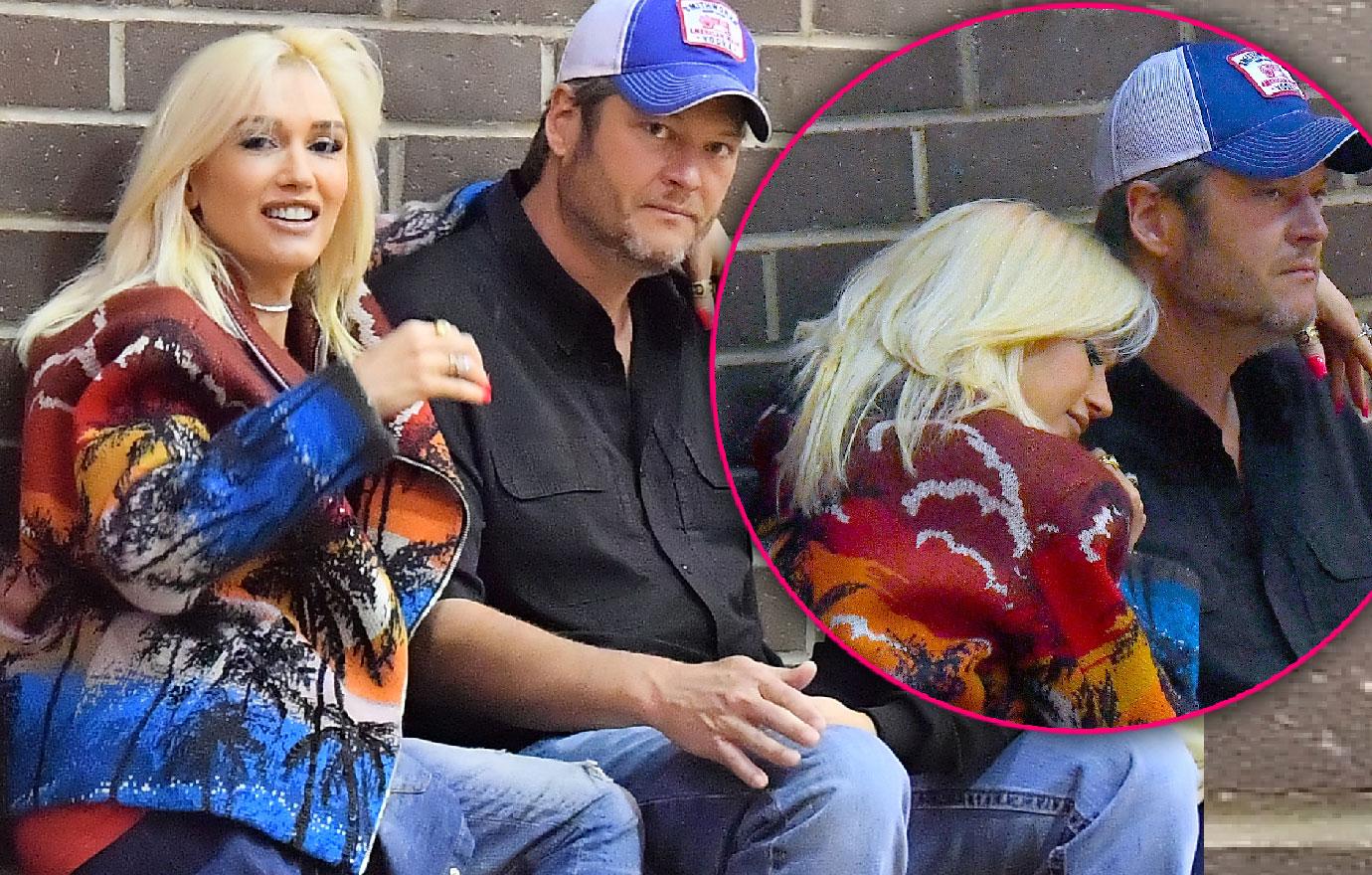 Gwen Stefani and Blake Shelton enjoy weekend with her sons