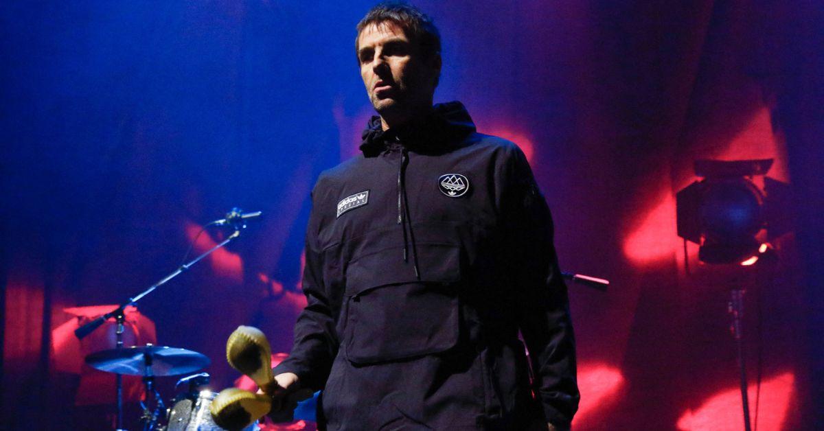 Liam Gallagher on Stage