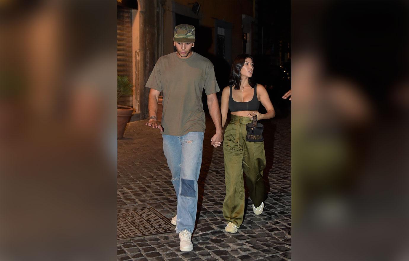 Kourtney Kardashian Rome Vacation