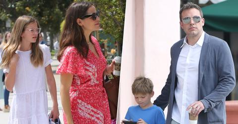 Jennifer Garner & Ben Affleck Attend Easter Sunday Church With Their Mini-Me Kids!