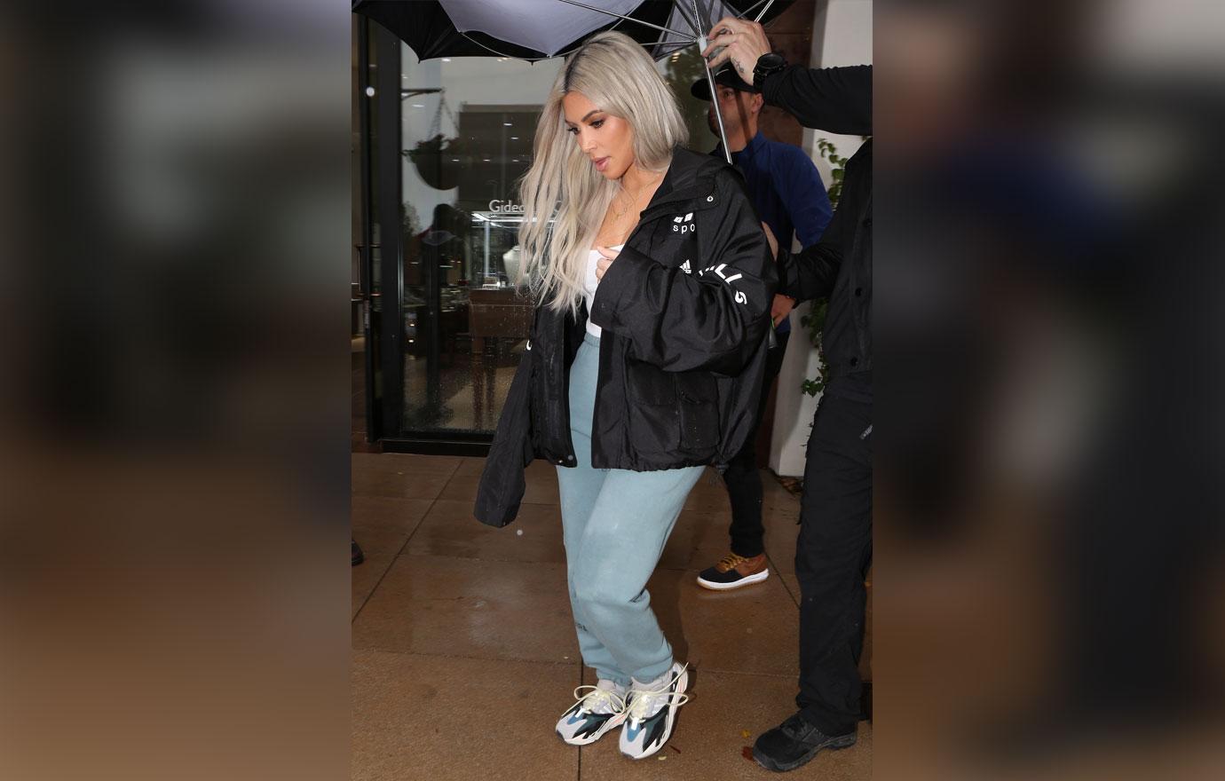 Kim Kardashian Sneakers Sweatpants