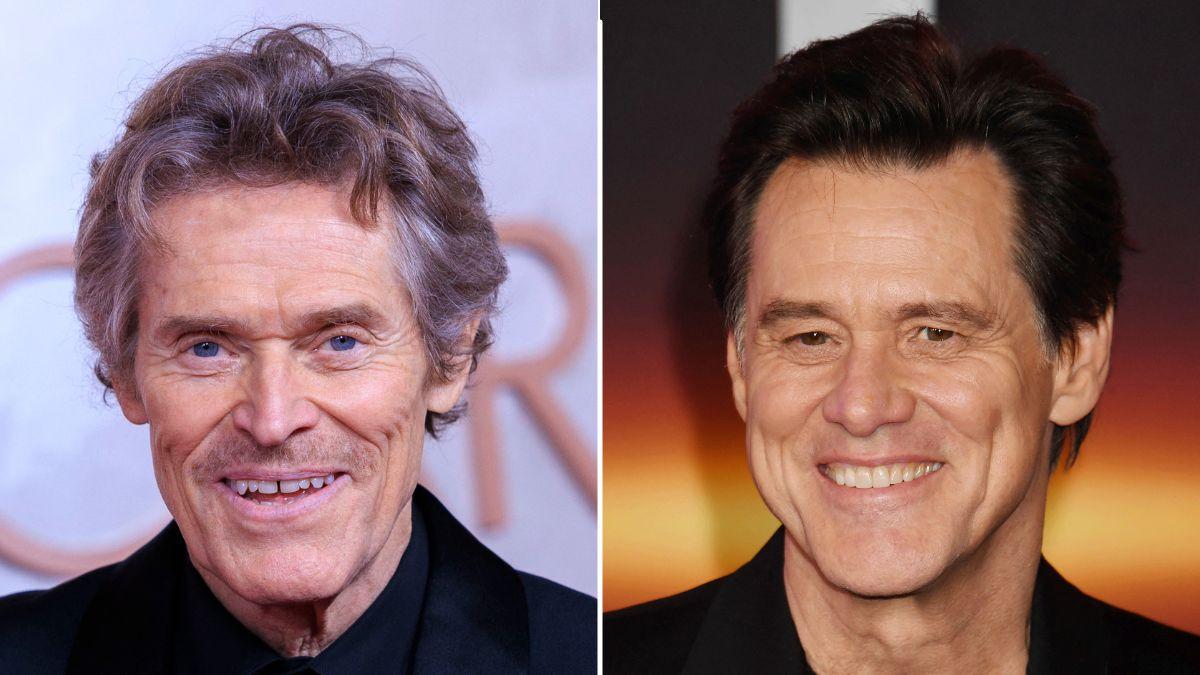 picture of Willem Dafoe and Jim Carrey