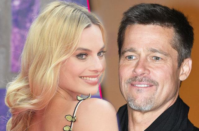 brad pitt angelina jolie divorce margot robbie