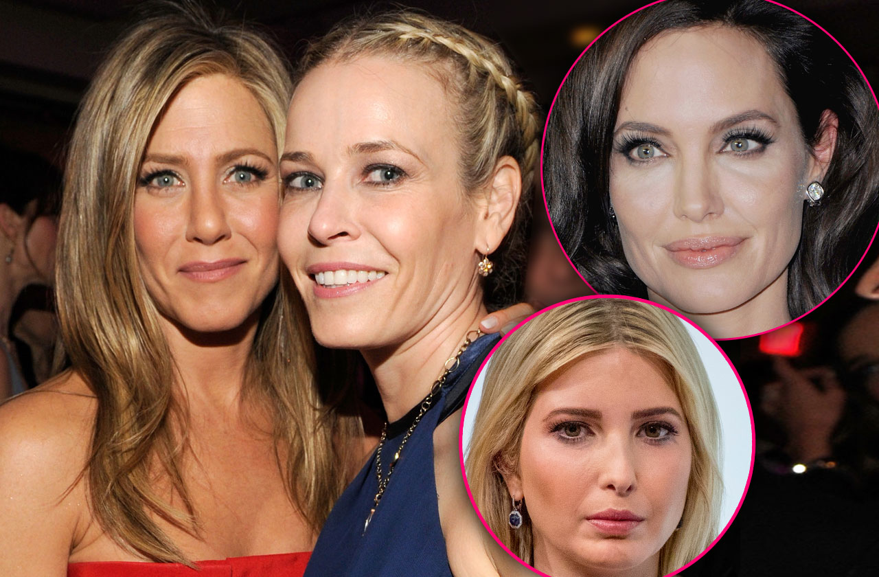 //chelsea handler jennifer aniston fight angelina jolie pp