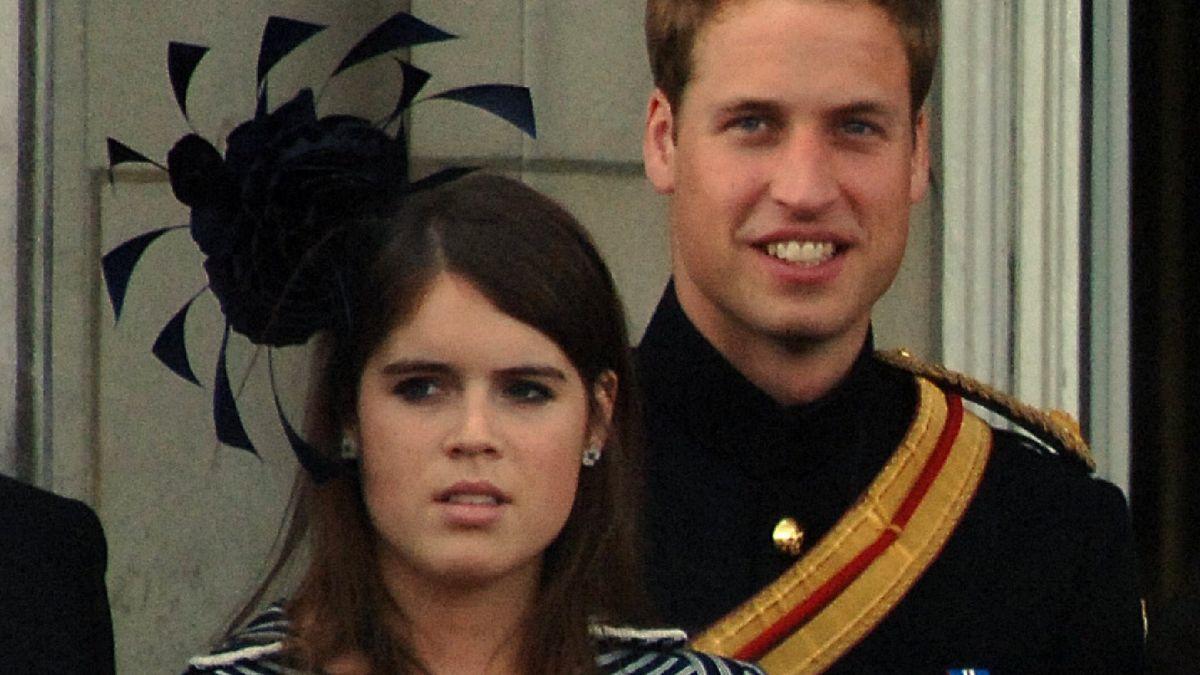 Photo of Princess Eugenie and Prince William