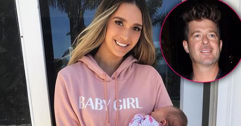 Robin Thicke Girlfriend Baby Photos
