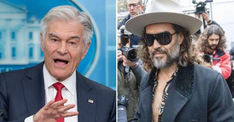 Photo of Dr. Oz, Russell Brand