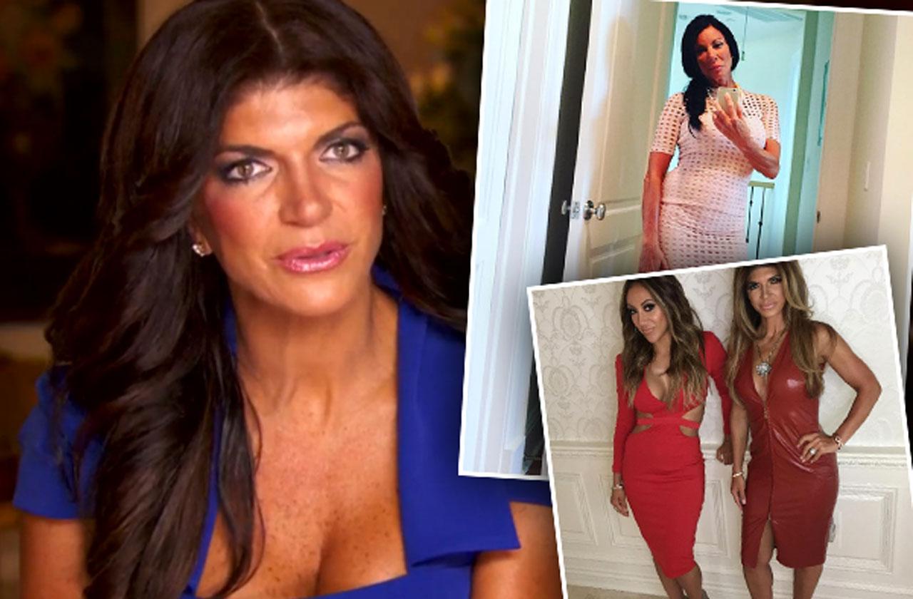 //teresa giudice danielle staub melissa gorga feud kim d posche fashion show rhonj pp