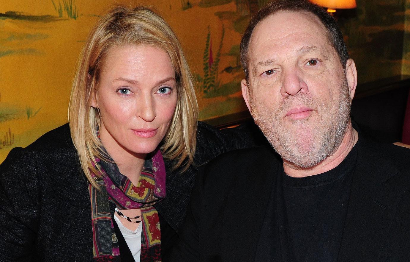 Uma Thurman Hints She Suffered Harvey Weinstein Harassment