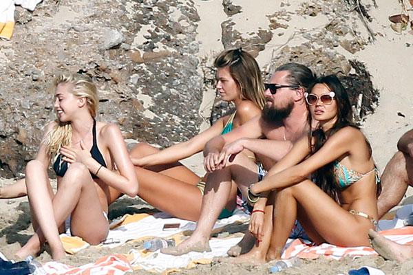 //Leonardo DiCaprio Beach St Barth