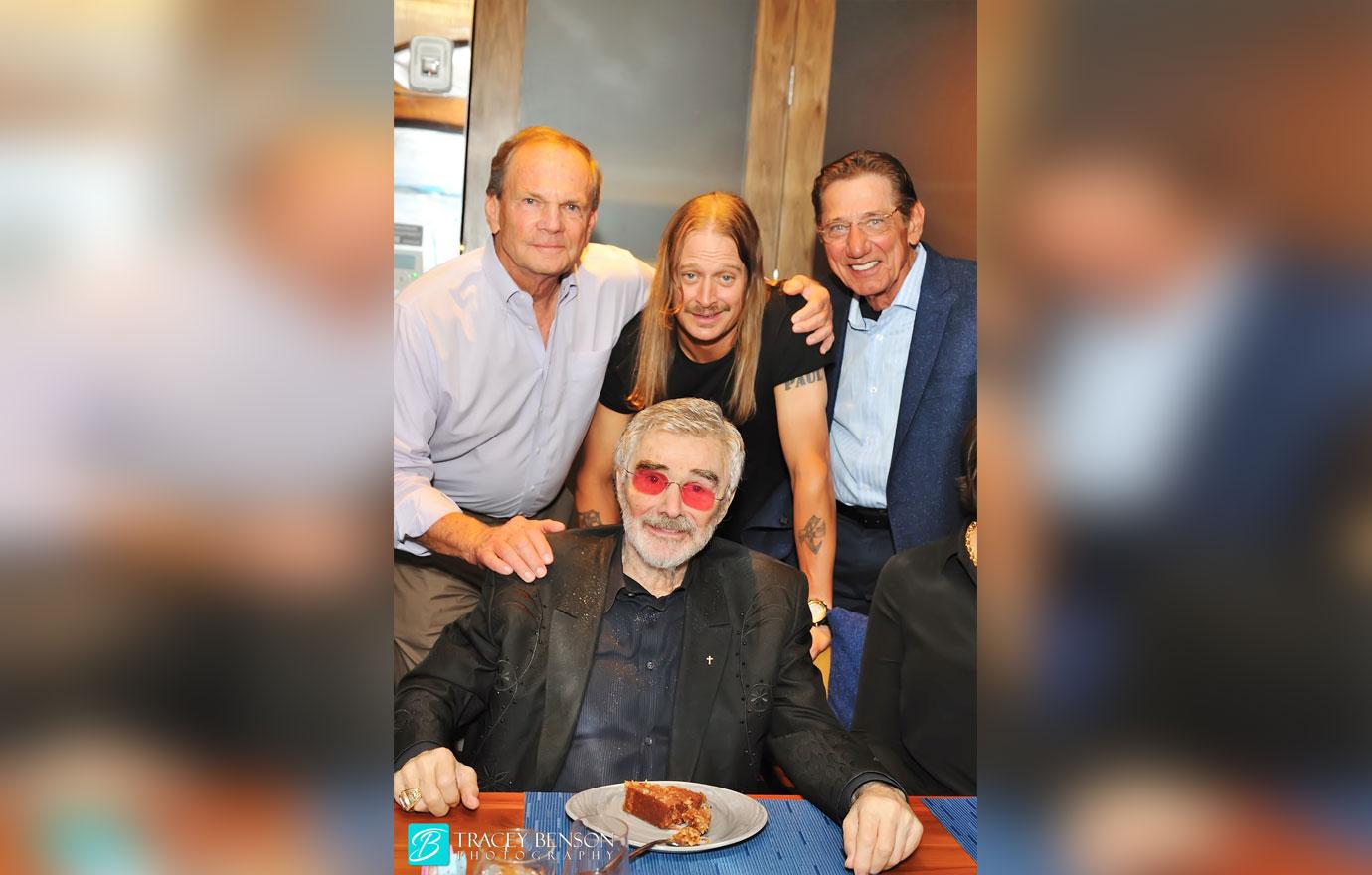 Burt Reynolds Celebrates 82 Birthday With Pals – See Photos