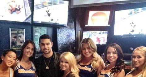 //wilmer valderrama demi lovato square instagram getty