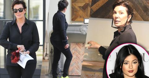 //kris jenner decorating kylie new home