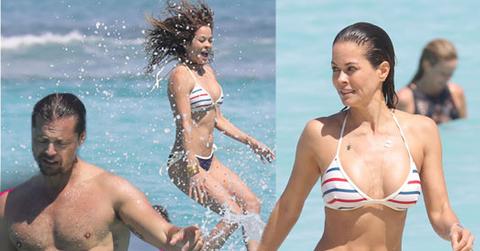 //brooke burke bikini body beach st barts pp