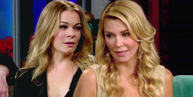 LeAnne Rimes and Brandi Glanville