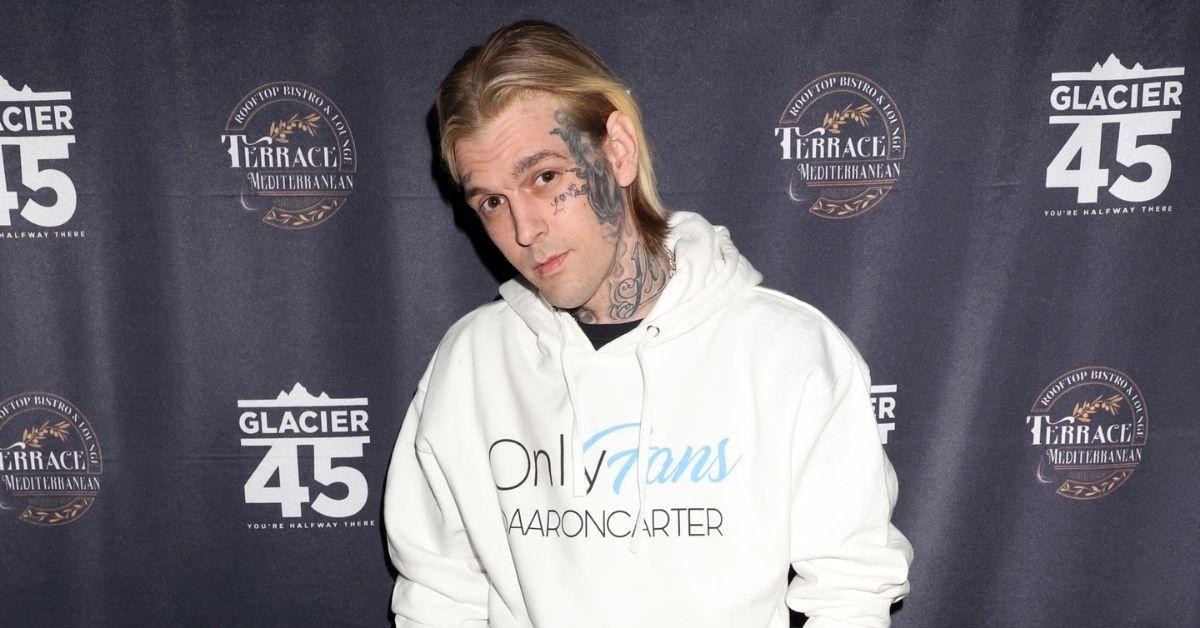 aaron carter unrecognizable after shaving head bald on tiktok