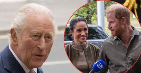 Photo of King Charles, Meghan Markle and Prince Harry