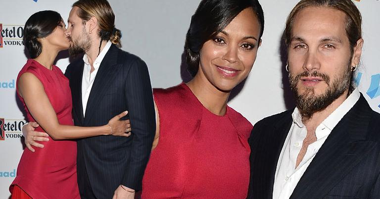 Very Progressive: Zoe Saldana's Husband Takes Her Last Name -- 'He