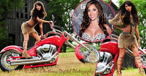 //farrah abraham motorcycle calendar
