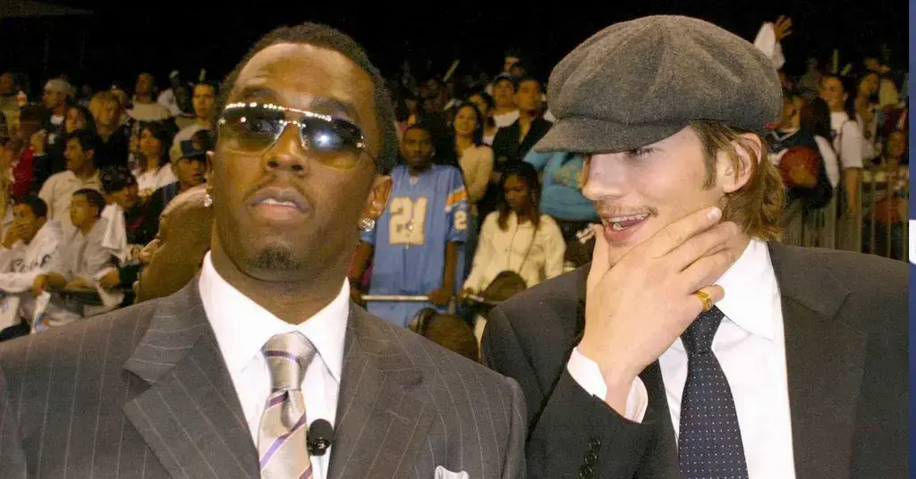 ashton kutcher friendship with diddy