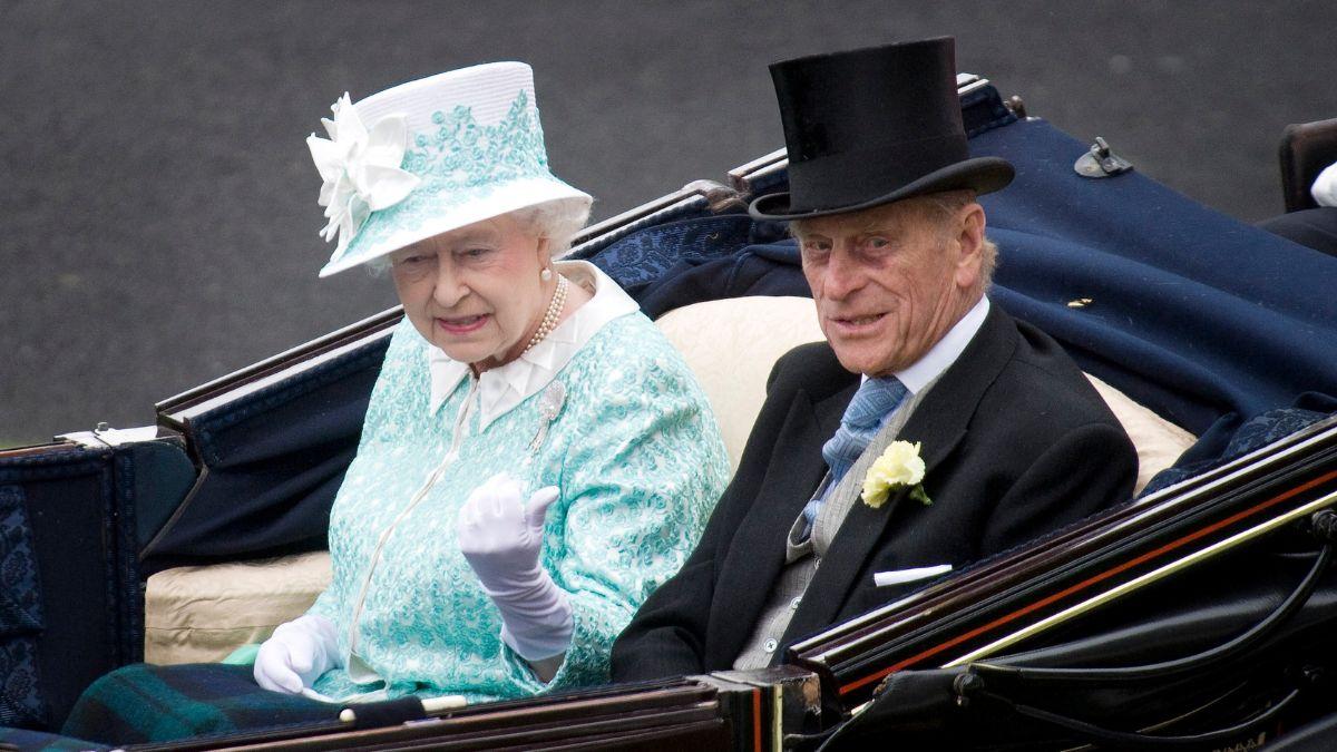 Photo of Queen Elizabeth and Prince Philip