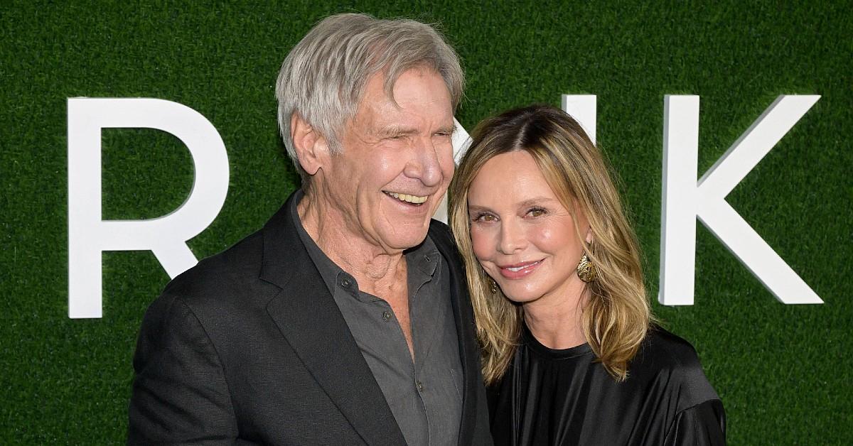 Photo of Harrison Ford and Calista Flockhart