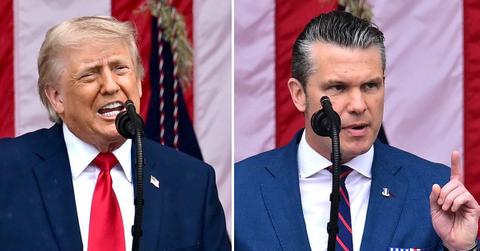 Donald Trump implied Pete Hegseth would 'finish off' Iran.