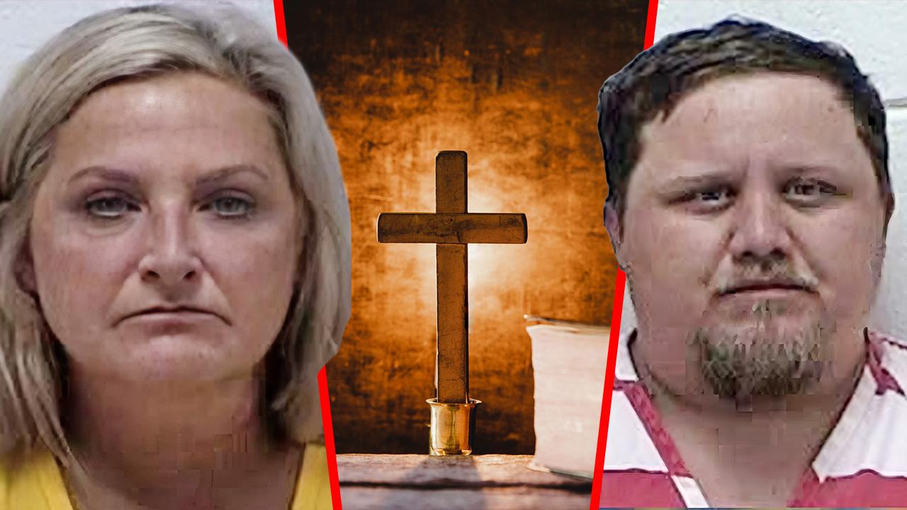 A pastor's wife and son have been arrested in connection with the pregnancy of a teenage girl.