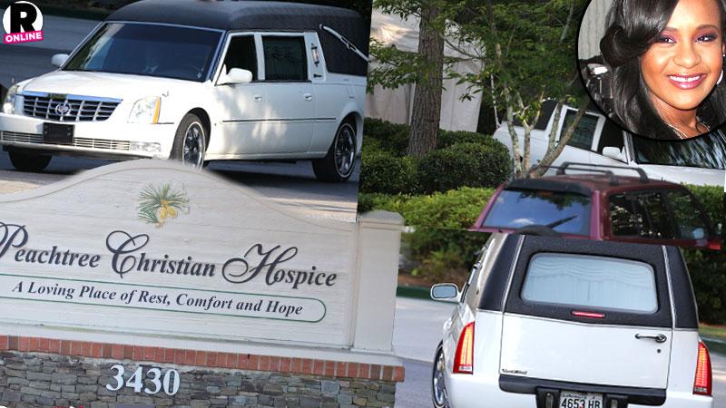 //bobbi kristina brown hearse funeral home vehicle hospice photos pp