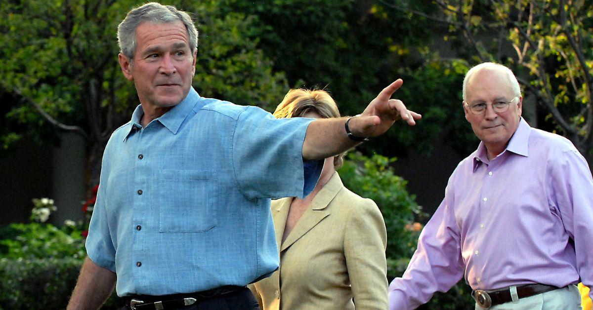 Cheney was alleged to have used the escort service between serving under President George H.W. Bush and joining George W. Bush's campaign.