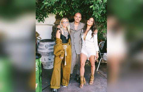 Ashlee Simpson and Evan Ross