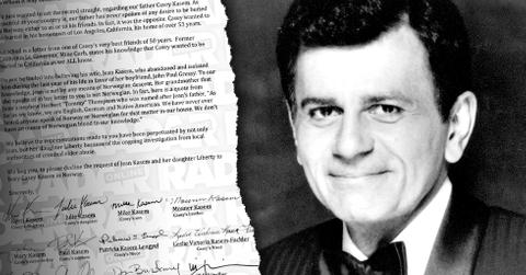 //casey kasem petition buried california widow reveals taking body norway pp sl
