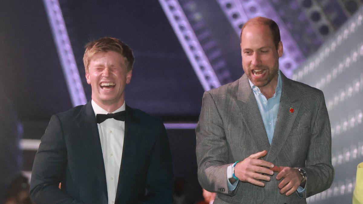 picture of Robert Irwin and Prince William