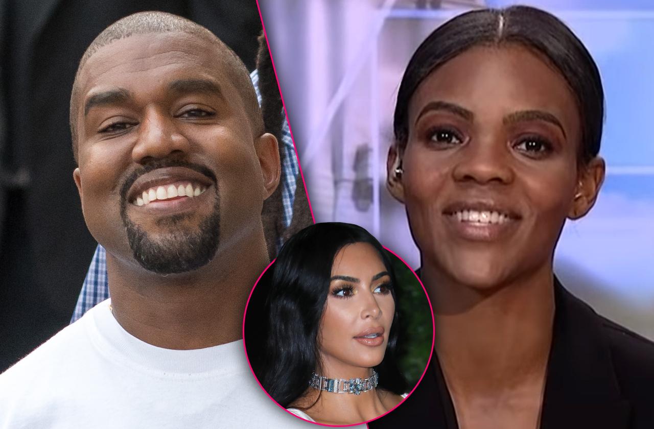 Kim Kardashian Upset Kanye West & Candace Owens Friendship