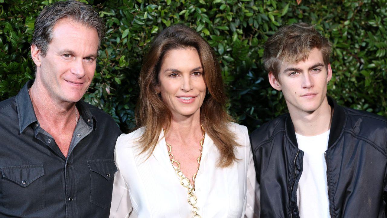 Photo of Rande Gerber, Cindy Crawford, Presley Gerber