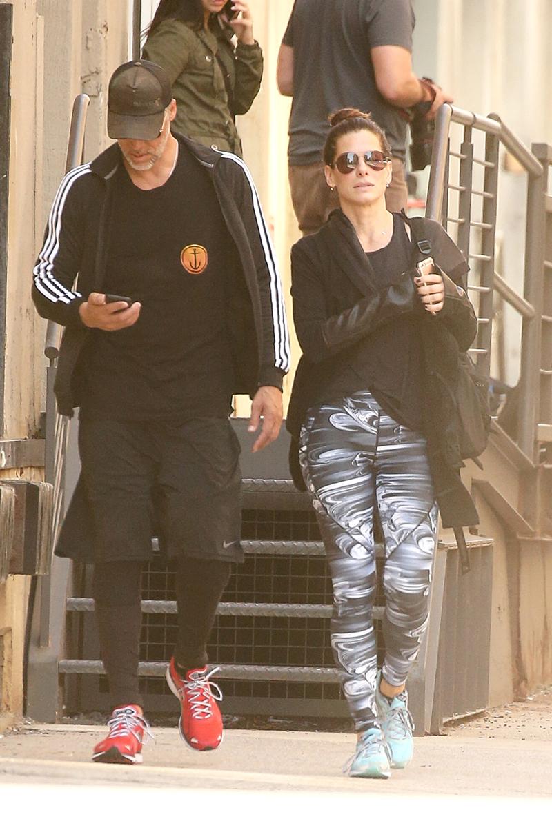 Sandra Bullock Boyfriend Bryan Randall Gym NYC