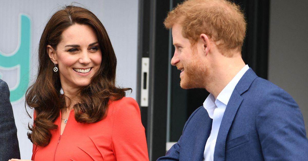 Photo of Kate Middleton and Prince Harry