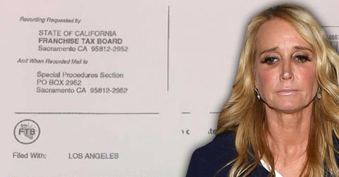 //kim richards owes taxes pp