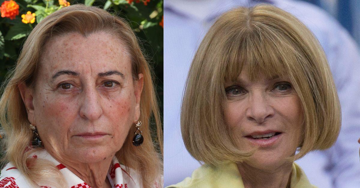 Designer Miuccia Prada discussed 'The Devil Wears Prada' with Wintour, who called it a fair shot.