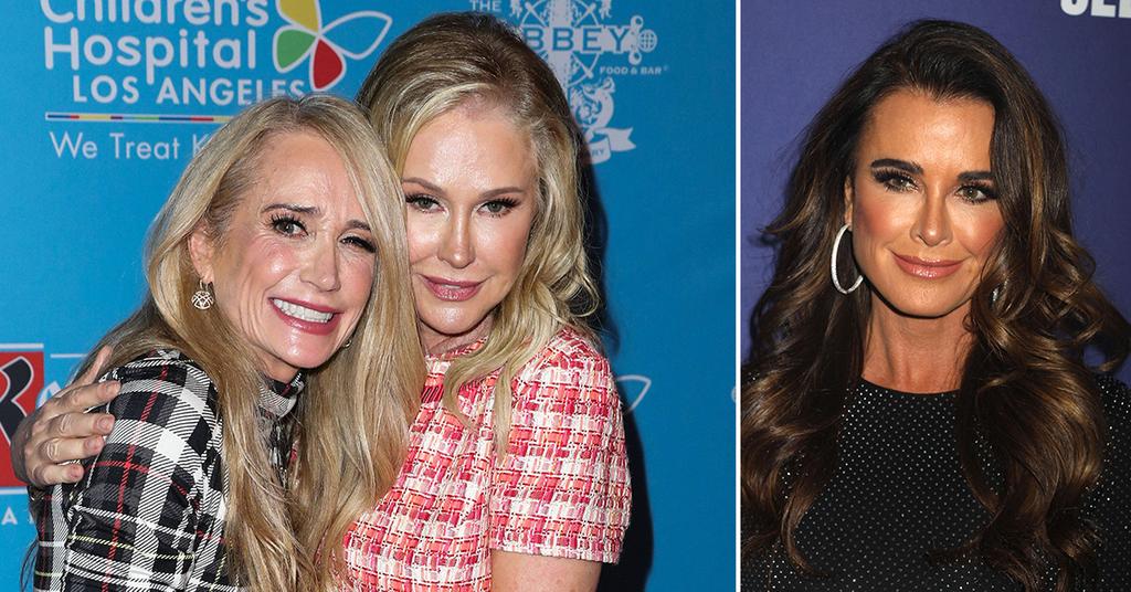 Kathy Hilton Reunites With Kim Richards, 'RHOBH' Cameras & Kyle Nowhere ...